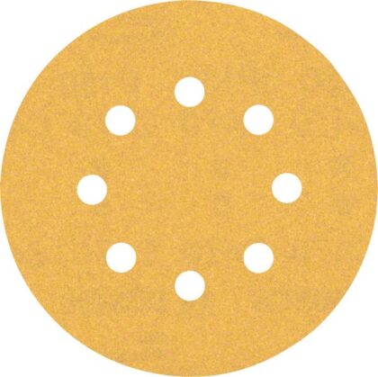 BOSCH EXPERT C470 brusni papir sa 8 rupa za rotacione brusilice od 125 mm, G 150, 50 delova 2608901120 - 1