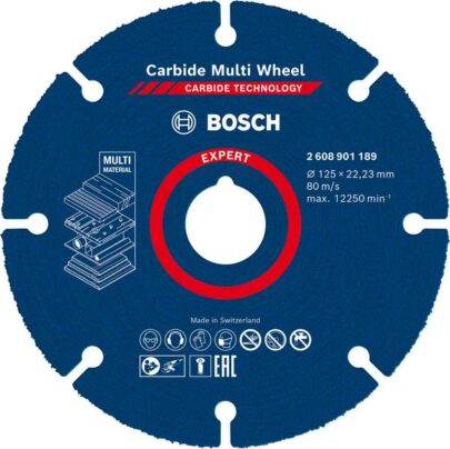 EXPERT Carbide Multi Wheel rezna ploča od 125 mm, 22,23 mm - 1