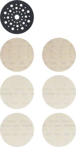 EXPERT M480 početni komplet za rotacione brusilice od 125 mm, 7 delova - 1
