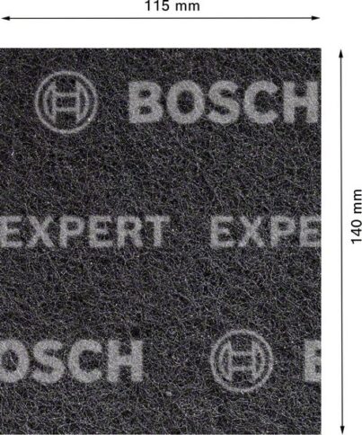 EXPERT N880 podloga od filca za ručno brušenje od 115 x 140 mm, srednja S, 2 dela - 2