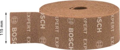 EXPERT N880 rolna od filca za ručno brušenje od 115 mm x 10 m, gruba A - 2