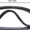 EXPERT N470 brusna čaura za mašine za glačanje od 100 x 290 mm, 90 mm, gruba, 10 delova - 2