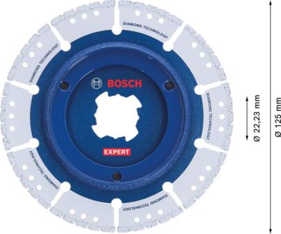 EXPERT Diamond Pipe Cut Wheel X-LOCK - 2