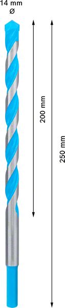 BOSCH EXPERT CYL-9 MultiConstruction burgija od 14 x 200 x 250 mm 2608901488 - 2