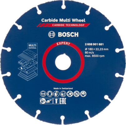 EXPERT Carbide Multi Wheel rezne ploče za velike ugaone brusilice - 1