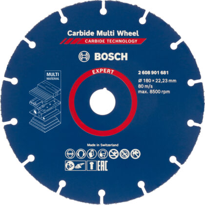 BOSCH EXPERT Carbide Multi Wheel rezne ploče za velike ugaone brusilice 2608901681 - 1