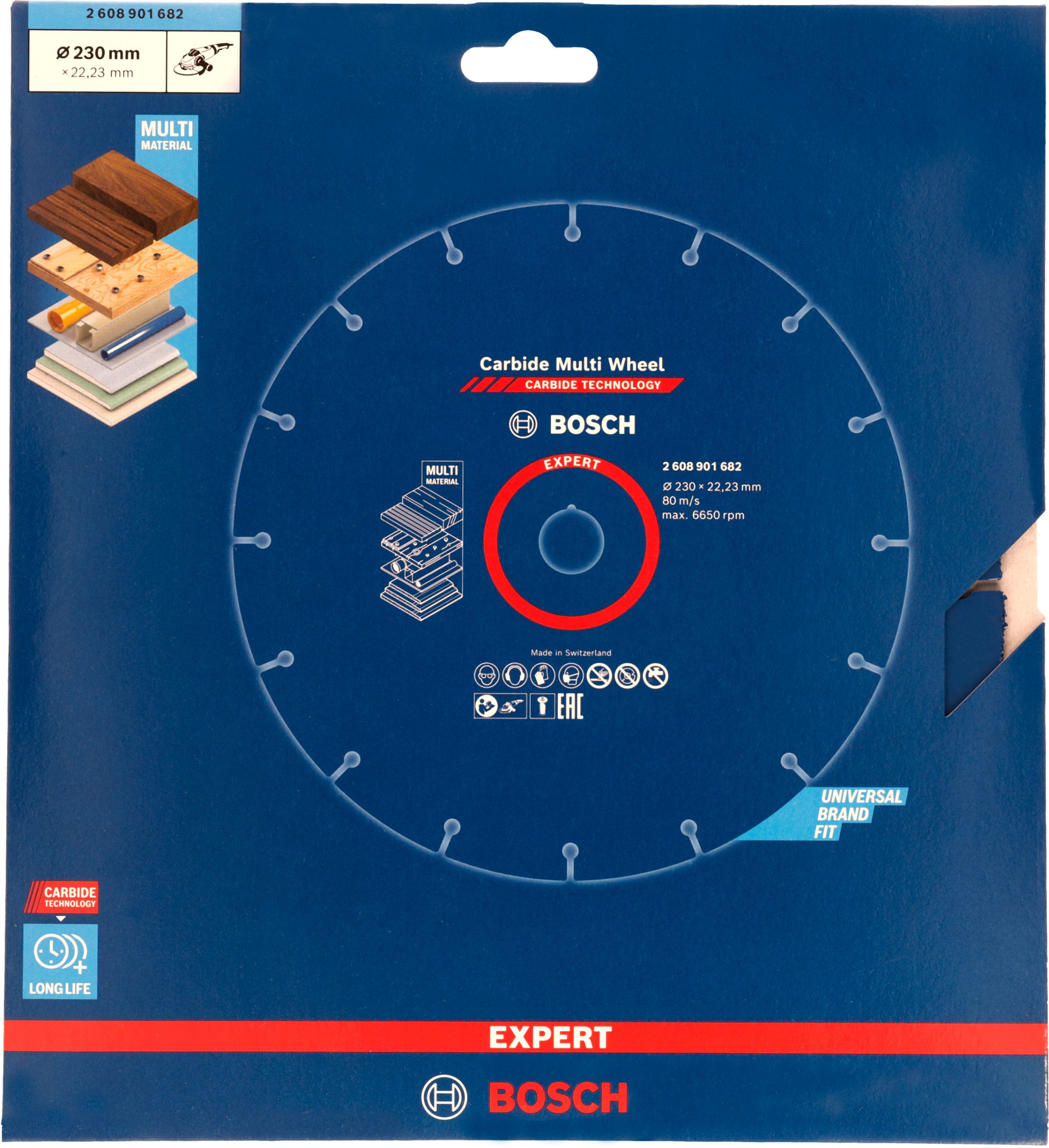 BOSCH EXPERT Carbide Multi Wheel rezne ploče za velike ugaone brusilice 2608901682 - 2