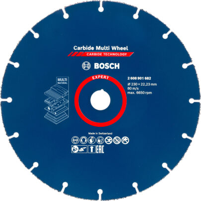 EXPERT Carbide Multi Wheel rezne ploče za velike ugaone brusilice - 1