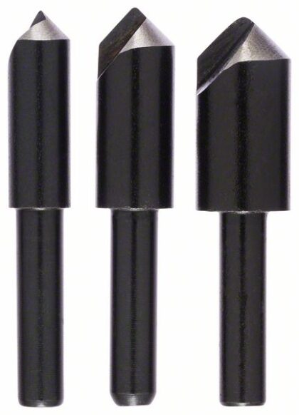 BOSCH 3-delni set konusnih upuštača, 1 oštrica8,0; 10,0; 12,0 mm 2609255124 - 1