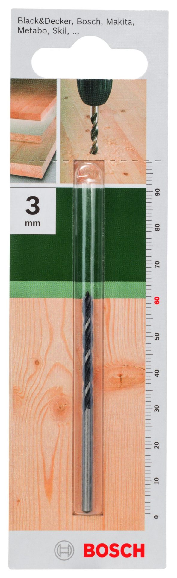 BOSCH Spiralne burgije za drvo 2609255200 - 2