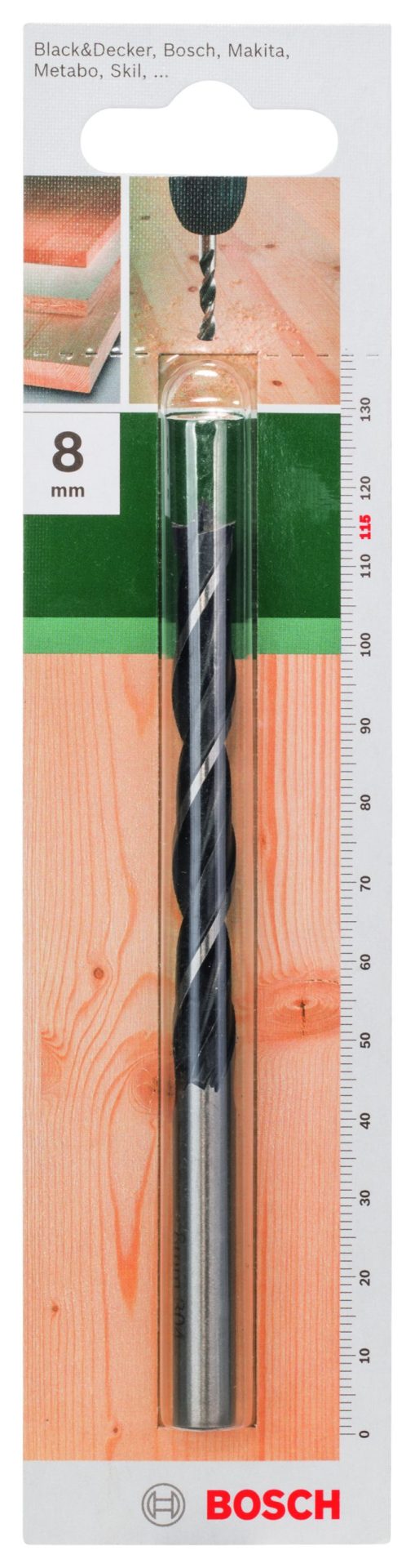 BOSCH Spiralne burgije za drvo 2609255205 - 2