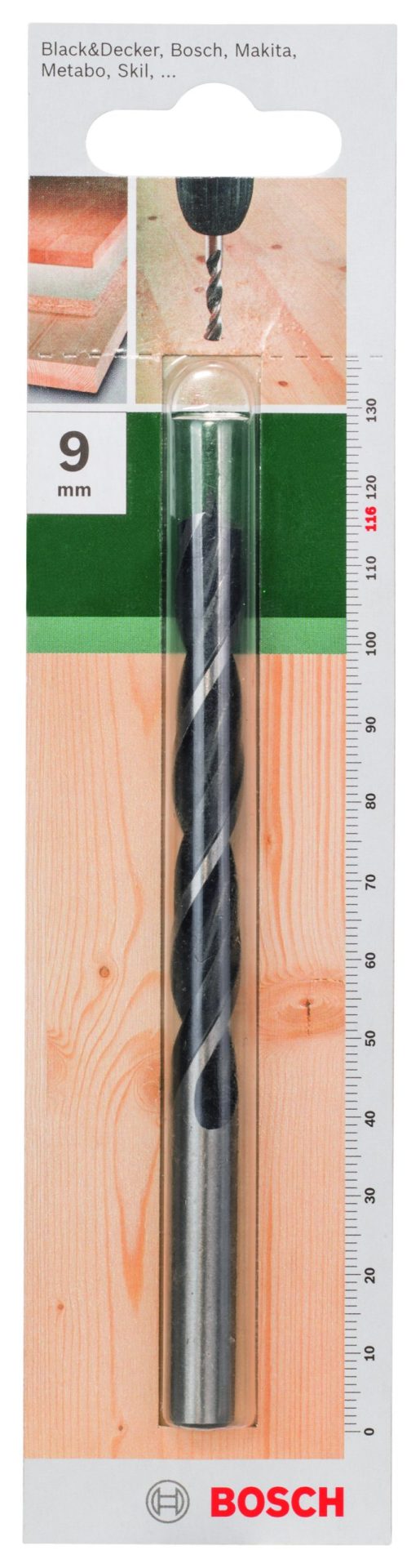 BOSCH Spiralne burgije za drvo 2609255206 - 2