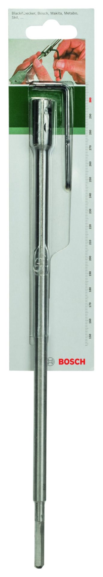 BOSCH Produžetak šestostrani za pljosnate burgije za glodanje standard sa 5,5 mm šestostranim prihvatom 2609255276 - 2