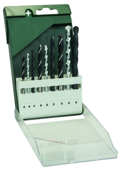 BOSCH 9-delni set burgija: metal HSS-R/kamen/drvo 2609255483 - 1