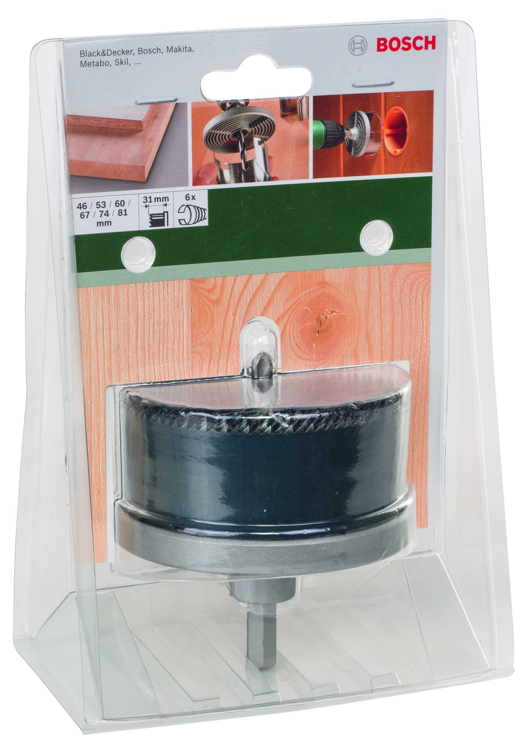 BOSCH 6-delni set kruna testere 2609255634 - 2