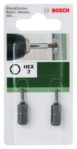 Bit odvrtača Standard HEX - 2