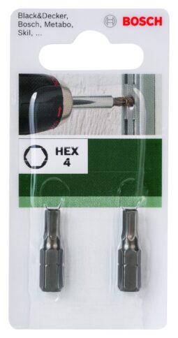 Bit odvrtača Standard HEX - 2