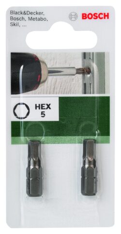 Bit odvrtača Standard HEX - 2