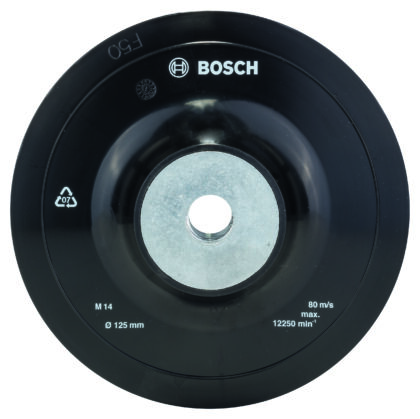 BOSCH Brusni tanjir za ugaone brusilice, sistem na zatezanje, 125 mm 2609256257 - 1