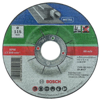 BOSCH 5-delni set reznih ploča ispupčenih za metal 2609256332 - 1