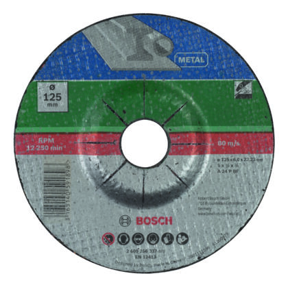 BOSCH Brusna ploča ispupčena, metal 2609256337 - 1