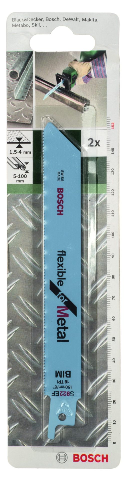 BOSCH S 922 EF List univerzalne testere bimetal, 2609256706 - 2