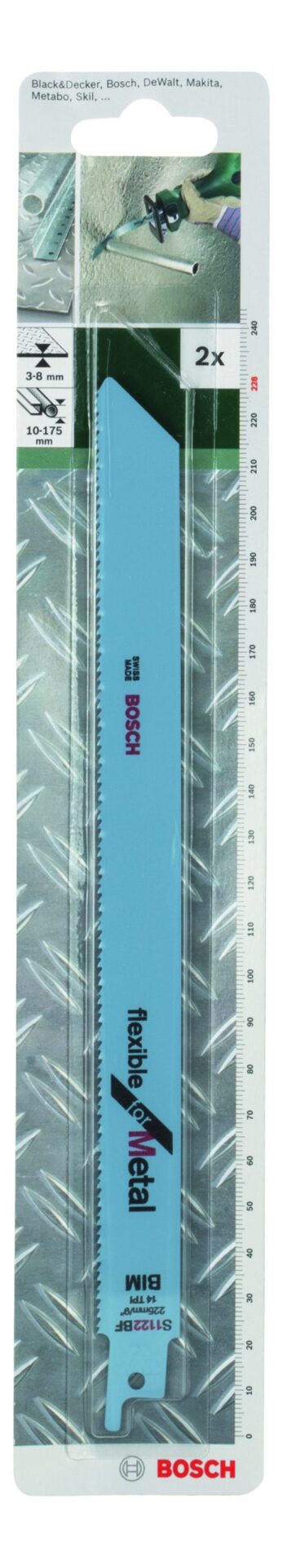 BOSCH S 1122 BF List univerzalne testere bimetal, 2609256707 - 2