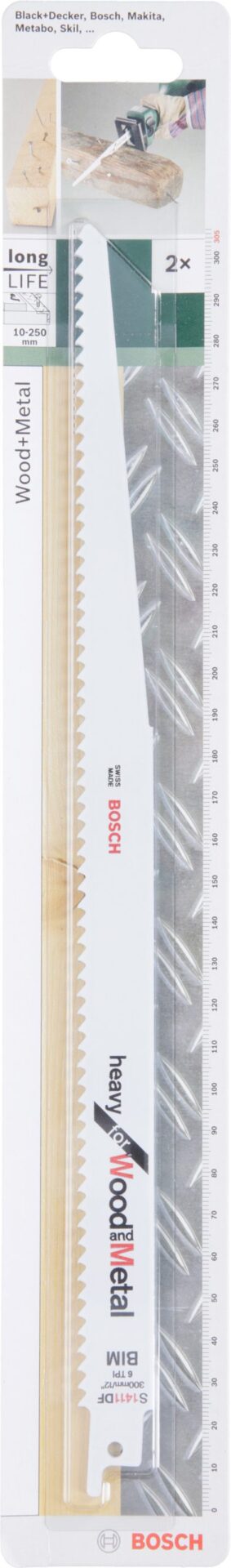 BOSCH S 1411 DF List univerzalne testere bimetal, 2609256713 - 2
