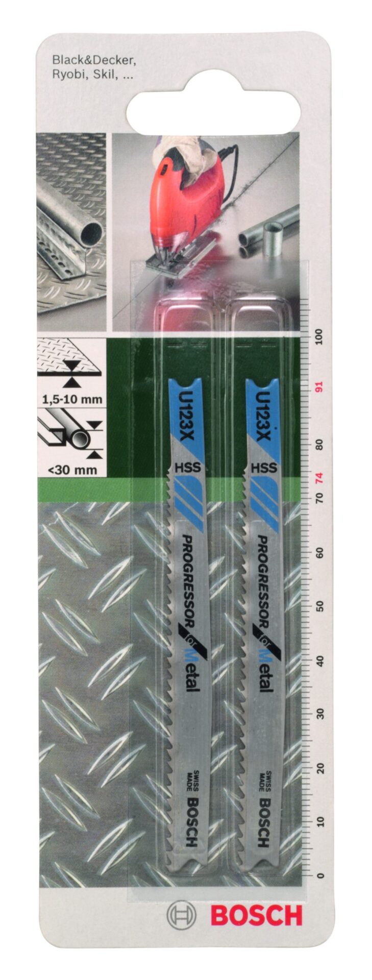 BOSCH List ubodne testere HSS, U 123 XF 2609256770 - 2