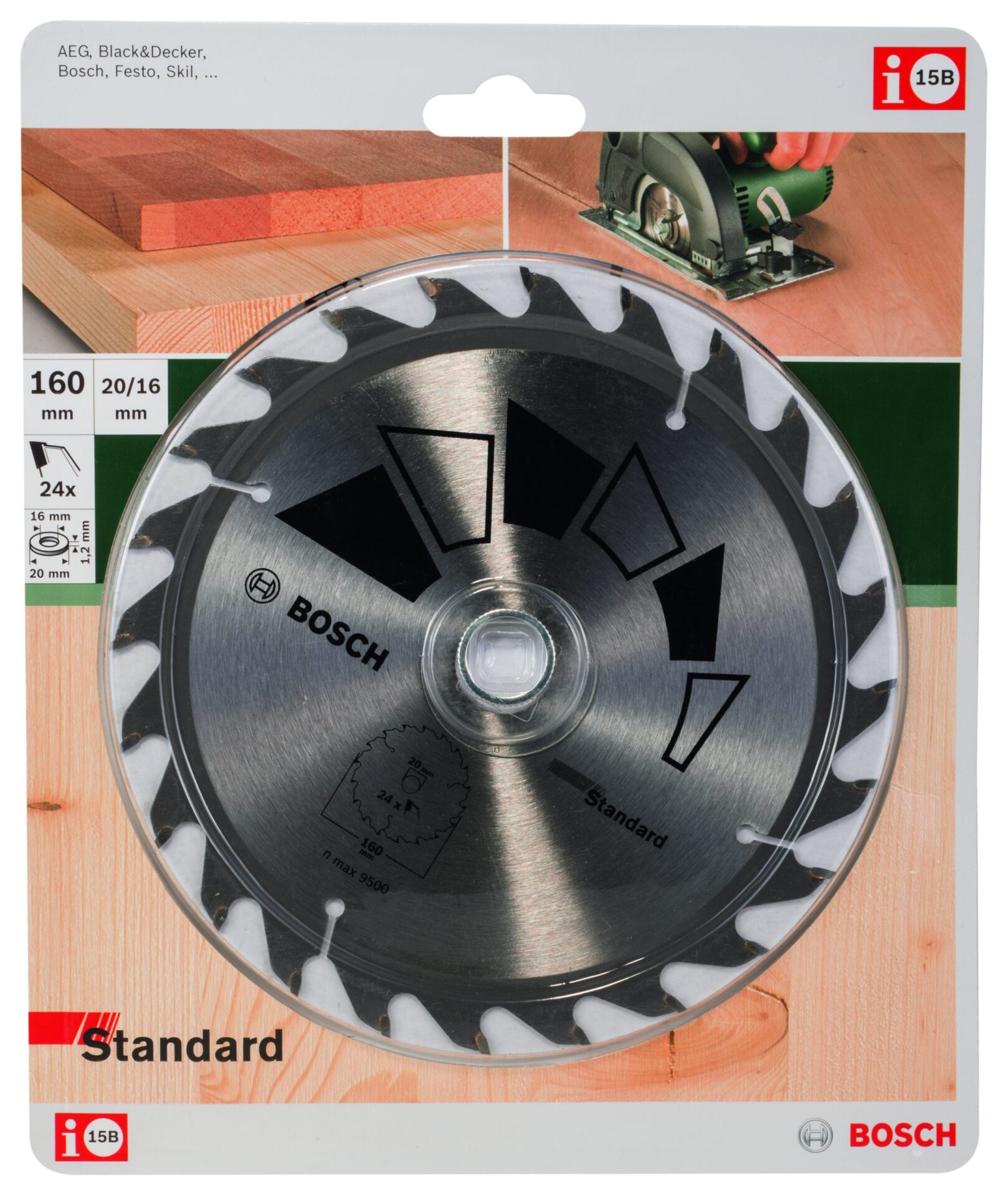 BOSCH STANDARD List kružne testere 2609256810 - 2