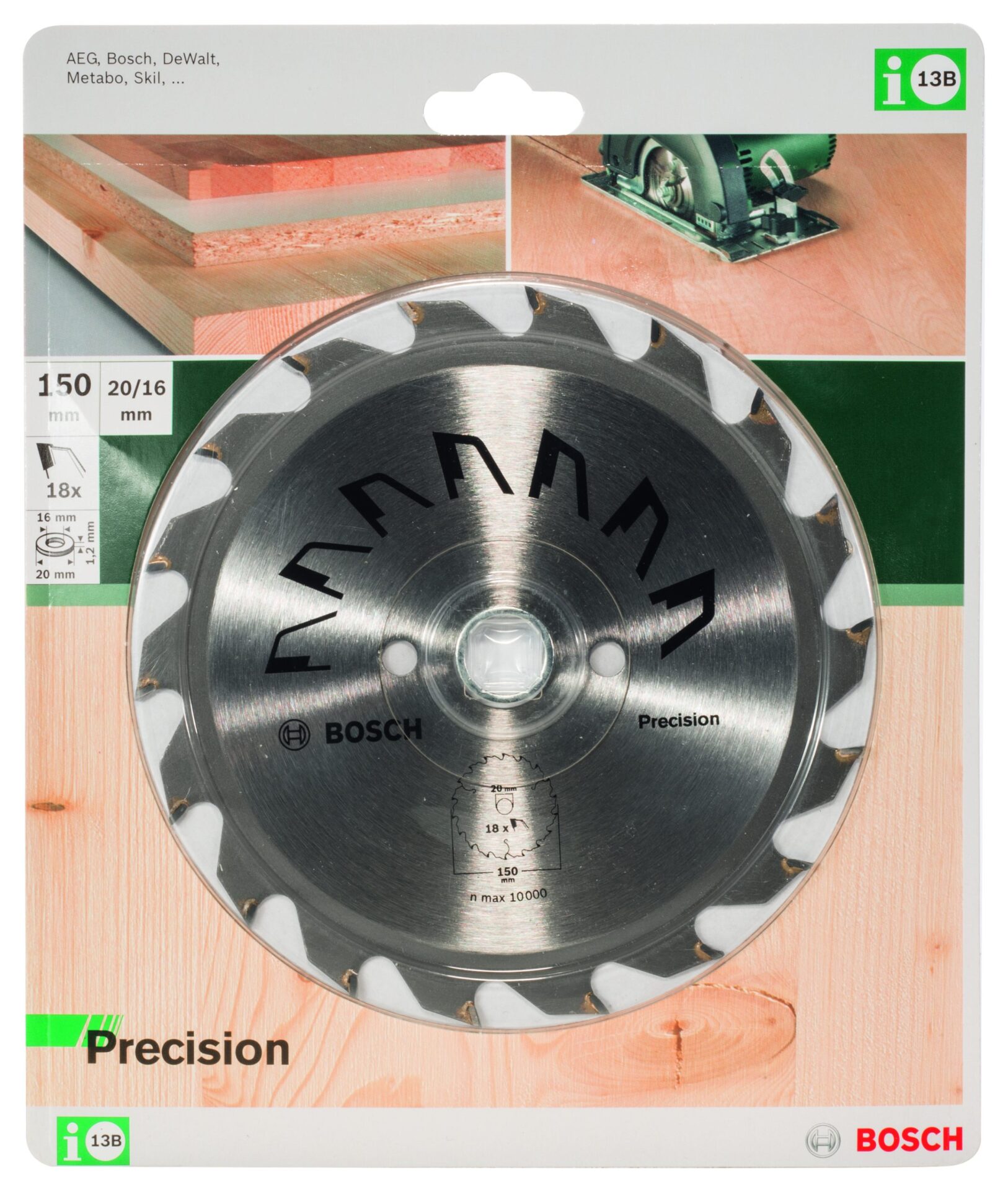 BOSCH PRECISION List kružne testere 2609256852 - 2
