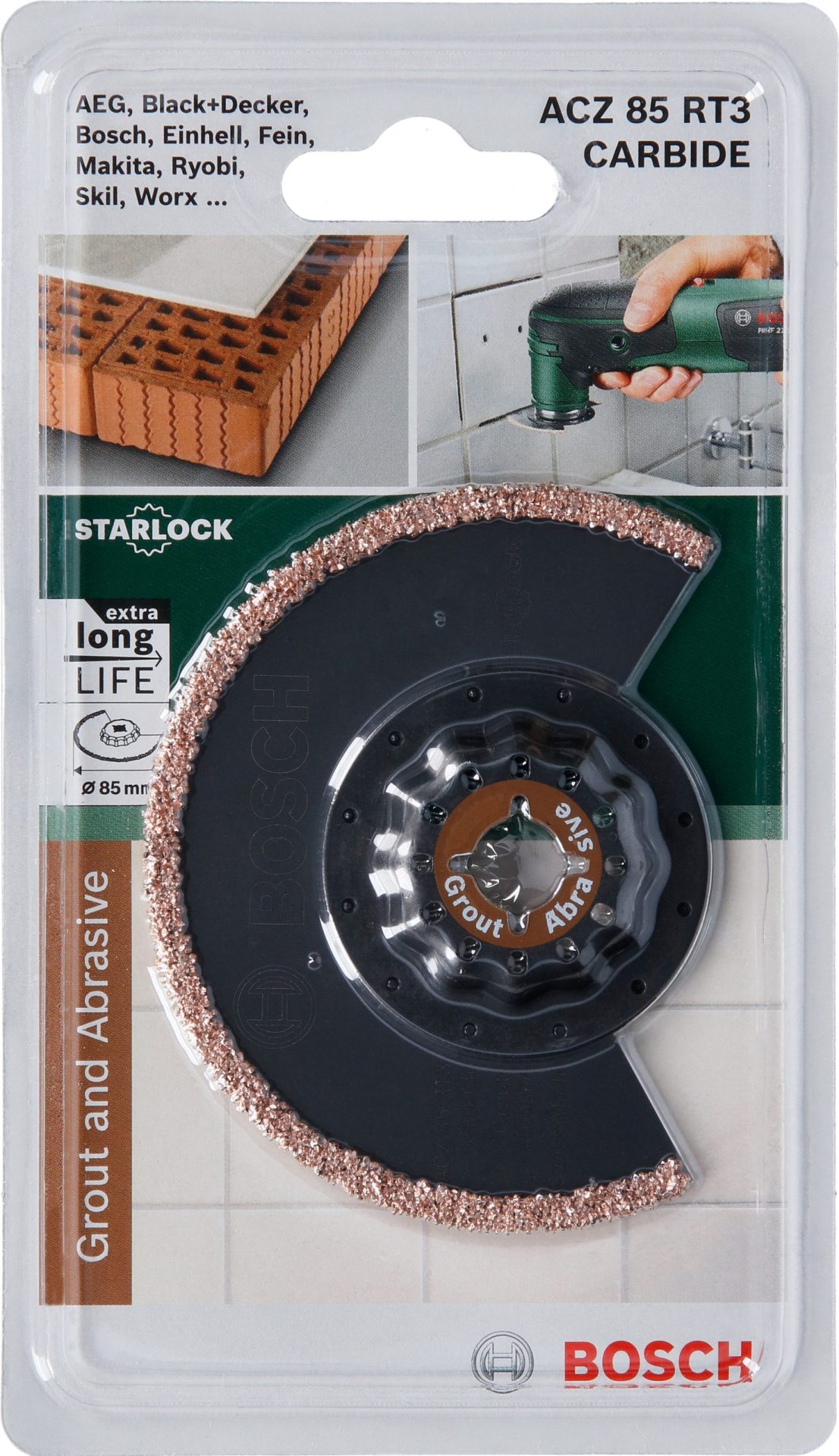 BOSCH Starlock Carbide-RIFF segmentni list testere ACZ 85 RT3 2609256952 - 2