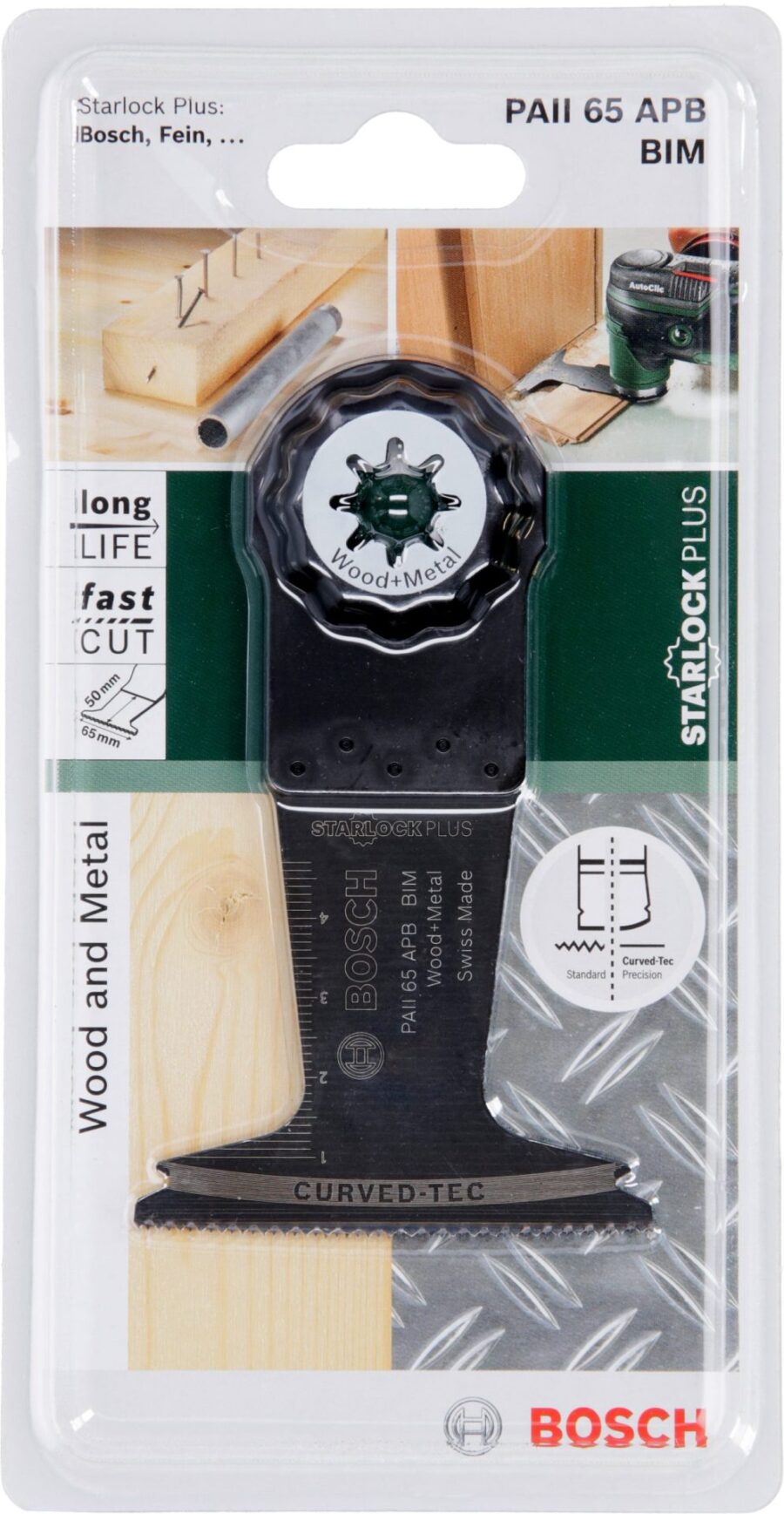 BOSCH Starlock BIM list testere za uranjanje AII 65 APB Wood and Metal 2609256985 - 2