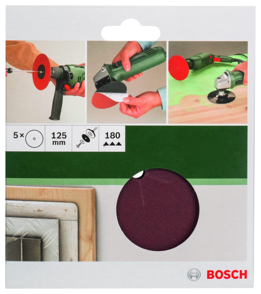 BOSCH 5-delni set brusnih listova za bušilice 2609256B52 - 2