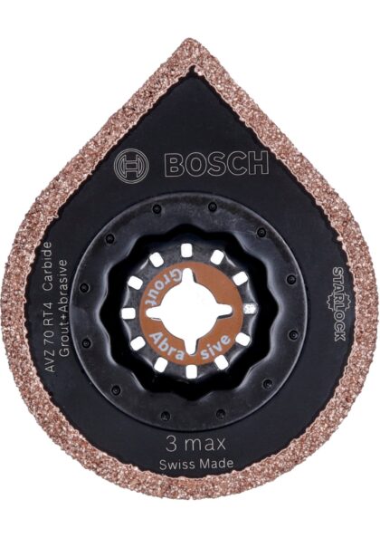 BOSCH Starlock Carbide-RIFF odstranjivač maltera AVZ 70 RT4, 3 max 2609256C51 - 1