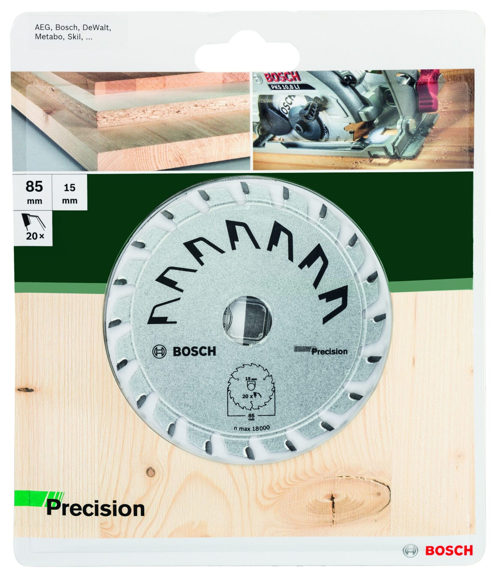 BOSCH List kružne testere Precision 2609256D81 - 2