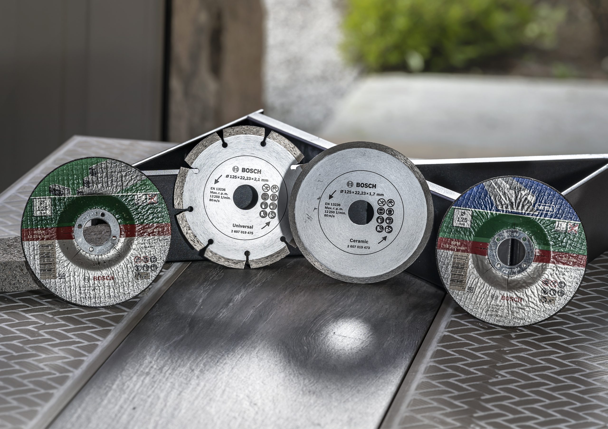 BOSCH 5-delni set reznih ploča ispupčenih za metal 2609256332 - 3
