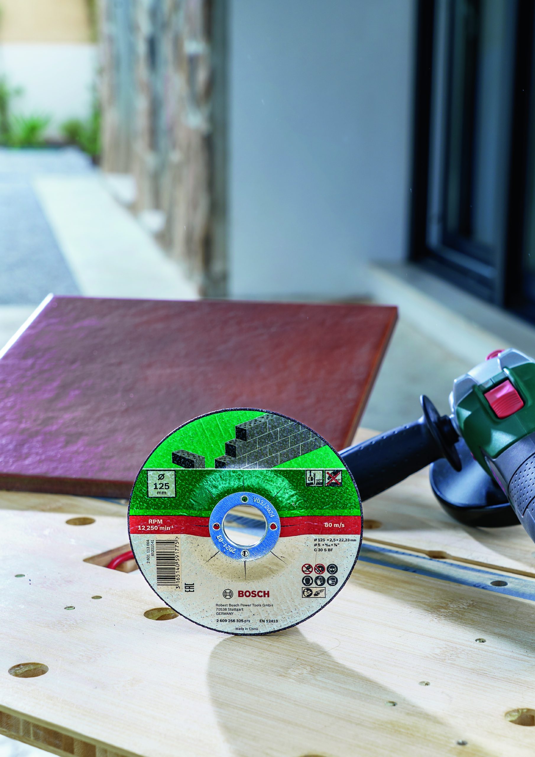 BOSCH 5-delni set reznih ploča ispupčenih za kamen 2609256334 - 6