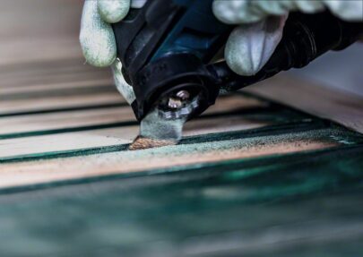 EXPERT Sanding Finger Coarse AVZ 32 RT4 brusna ploča za multifunkcionalne alate od 32 x 50 mm - 5