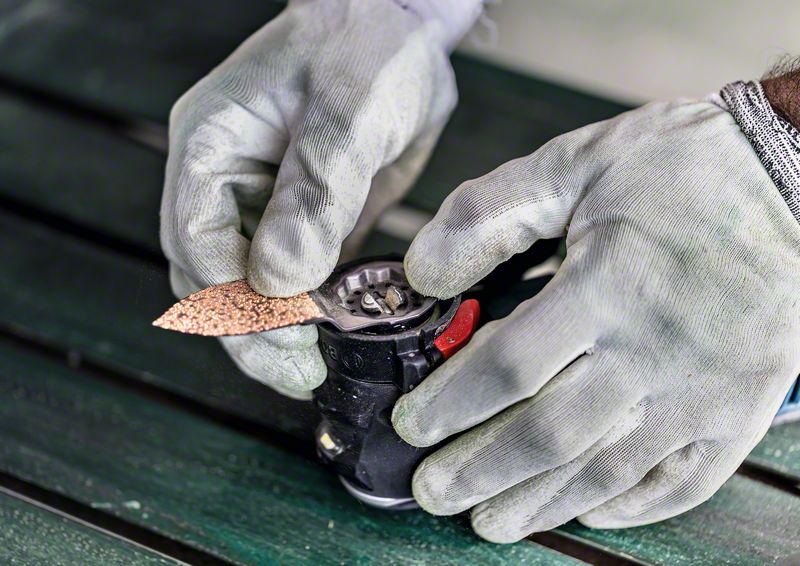 BOSCH EXPERT Sanding Finger Coarse AVZ 32 RT4 brusna ploča za multifunkcionalne alate od 32 x 50 mm 2608900040 - 7