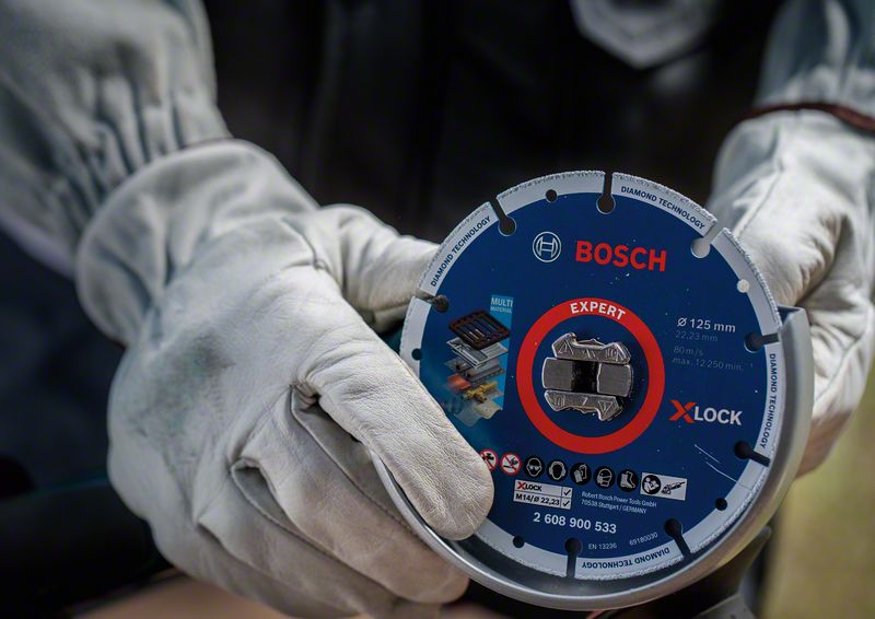 BOSCH EXPERT Diamond Metal Wheel X-LOCK rezna ploča od 125 x 22,23 mm 2608900533 - 8