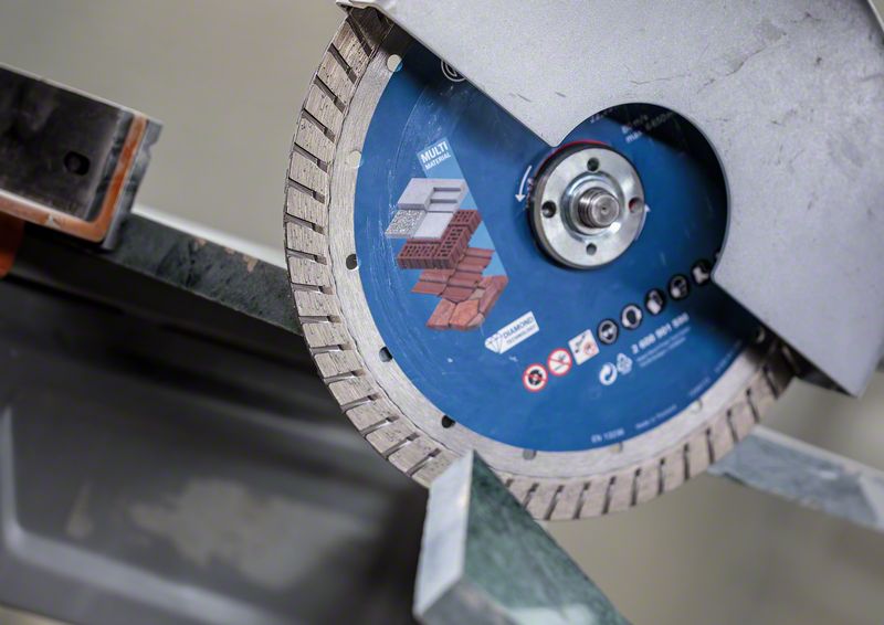 BOSCH EXPERT MultiMaterial Diamond Cutting Disc 230 x 22.23 x 2.4 x 15 mm 2608901598 - 16