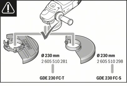 Sistemski pribor GDE 230 FC-S Professional - 2