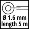 Spare line spool GE-CT 18/28, Lawn Trimmer Accessory, - 2