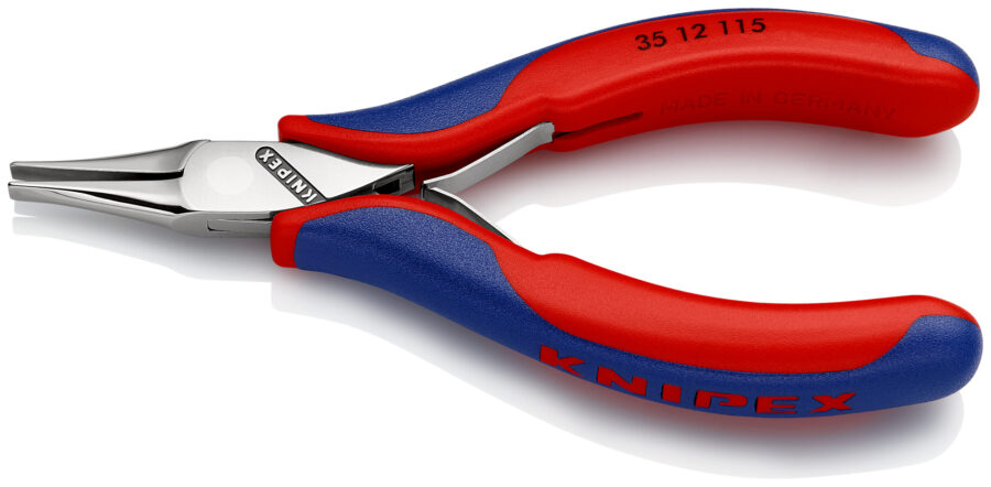 KNIPEX Klešta za hvatanje za elektroniku sa ravnim čeljustima 115mm 35 12 115 - 2