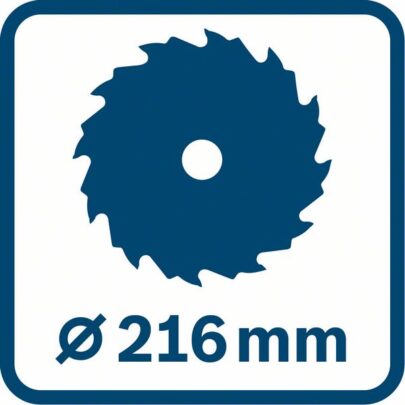 Kombinovana kružna testera GCM 216 Professional - 16