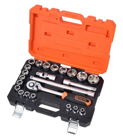 Set 23 del. nasadnih ključeva sa čegrtaljkom 1/2″ HEX/mm - 1