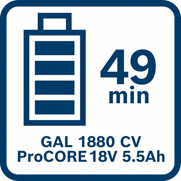 BOSCH GAL 1880CV Professional Punjač 1600A00B8G - 8