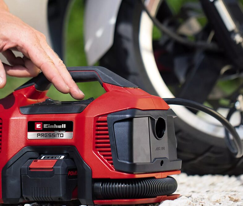 EINHELL Akumulatorski vazdušni kompresor PRESSITO 18/21 + 2,5 Ah Starter Kit 4020467/3810000033 - 6