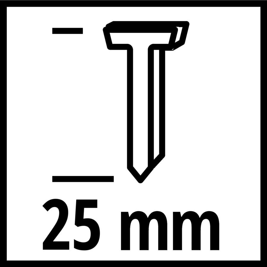 EINHELL 3000 delni set klinova, 25mm za DTA 25/1 4137871 - 3
